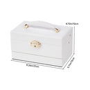 Sheonly Lockable Jewellery Storage Box with Drawer