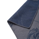 Oversized Shawl Wrap - Navy Blue Floral