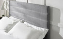 Merida 150cm King Bed - Grey
