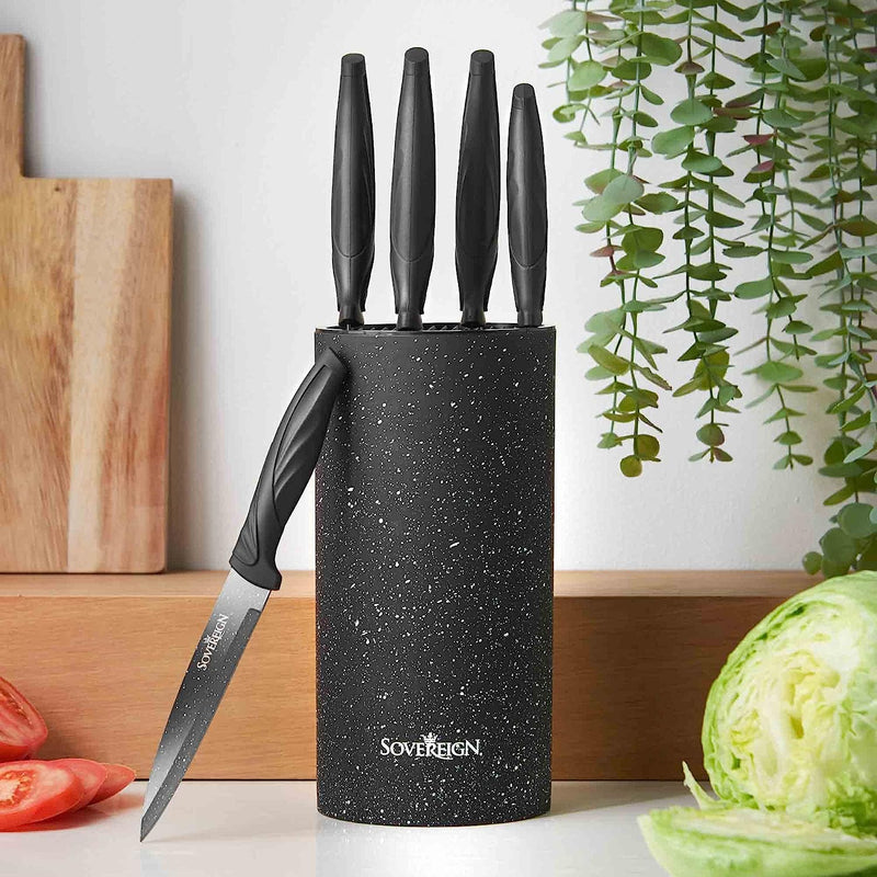 Lewis's Sovereign Stone Kitchen Knife Set - Set of 6 - INSTORE PURCHASE ONLY