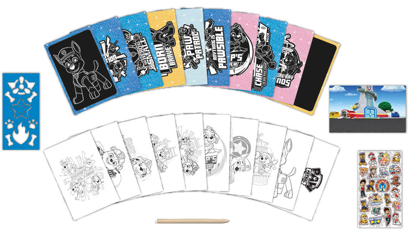 Paw Patrol Scratch Book