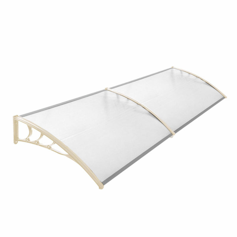 Garden Sanctuary Window Door Awning Canopy with Brackets