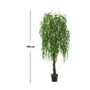 Garden Sanctuary Lifelike Artificial Willow Tree 180cm Tall
