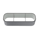 Breeins Oval-Shaped Galvanised Steel Raised Garden Bed