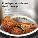 Comfee 1200W Multifunctional Household Pressure Cooker 7.6L Stainless Steel Inner Pot