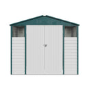 Breeins 8x5.7FT Metal Apex Roof Garden Storage Shed