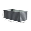 Breeins Metal Raised Garden Bed