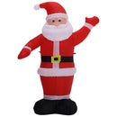 Lifeideas Inflatable Santa Claus Christmas Yard Decoration with LED