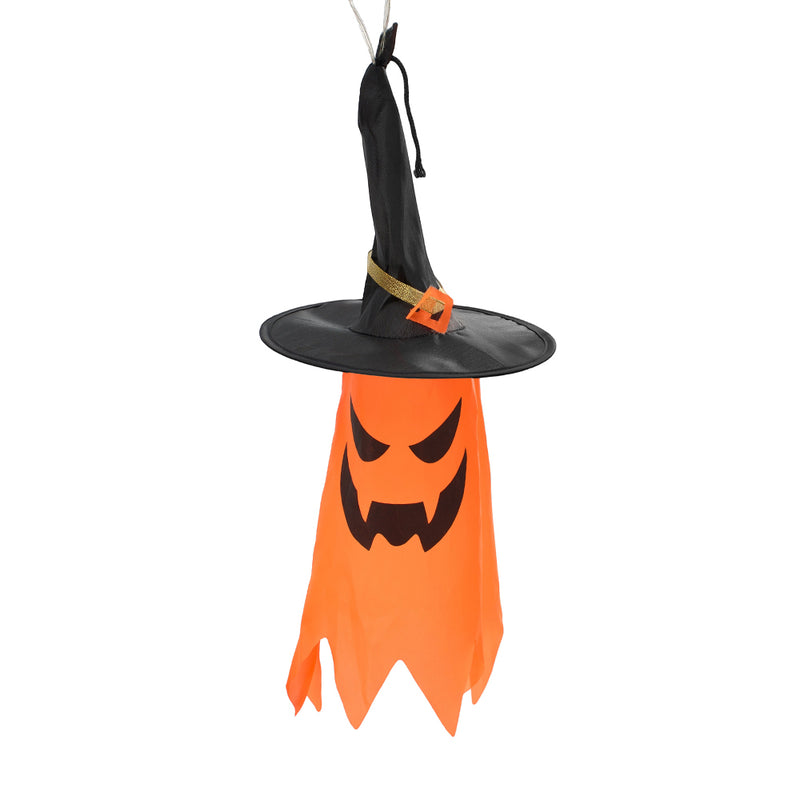 LED Ghost Witch Hat Set