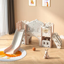 Kidkid Toddler Indoor Playground with Slide and Hoop