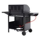 5-Burner Outdoor Gas Burner with Side Burner Gas Gill