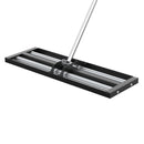 Breeins Garden Lawn Levelling Rake with Aluminium Alloy Rollers