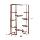 Breeins Multi Tier Wooden Plant Display Rack