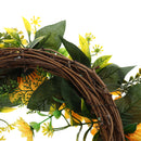 Lifeideas Artificial Sunflower Wreath Hanging Garland for Wedding Decoration