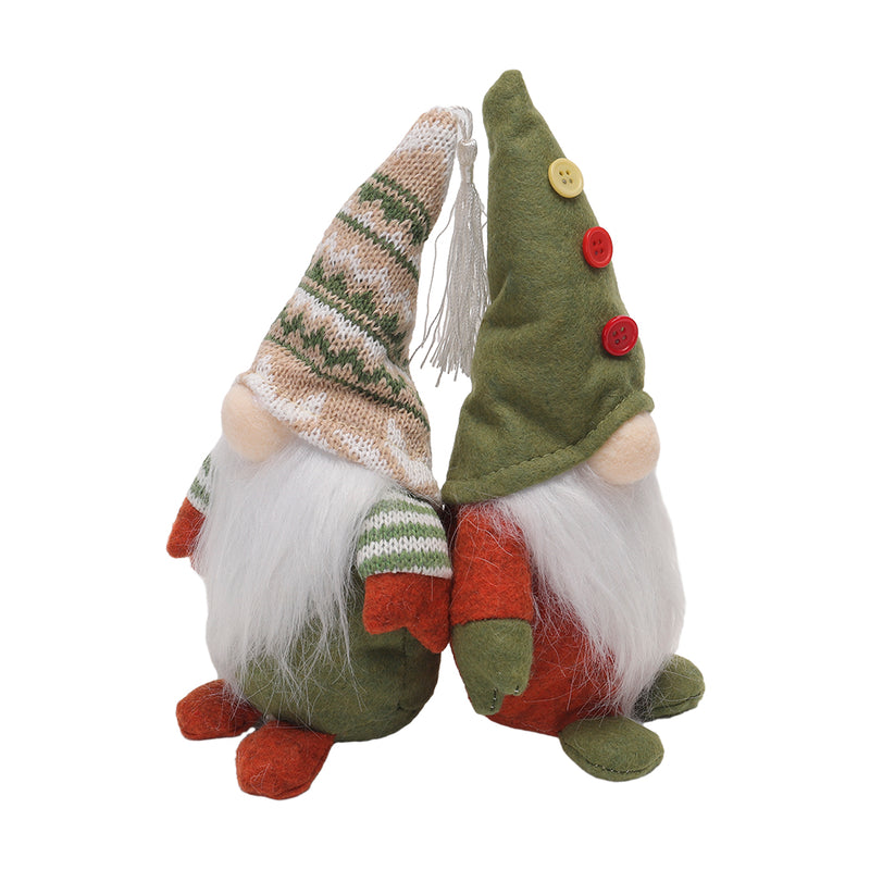 Lifeideas 2 Pcs Christmas Gnome Ornament Decorations