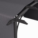 Retractable Arc-Shaped Steel Pergola