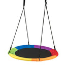 Child's Multi-Coloured Swing with Adjustable Height