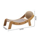 KidKid Cat Scratching Board with Sisal Ball