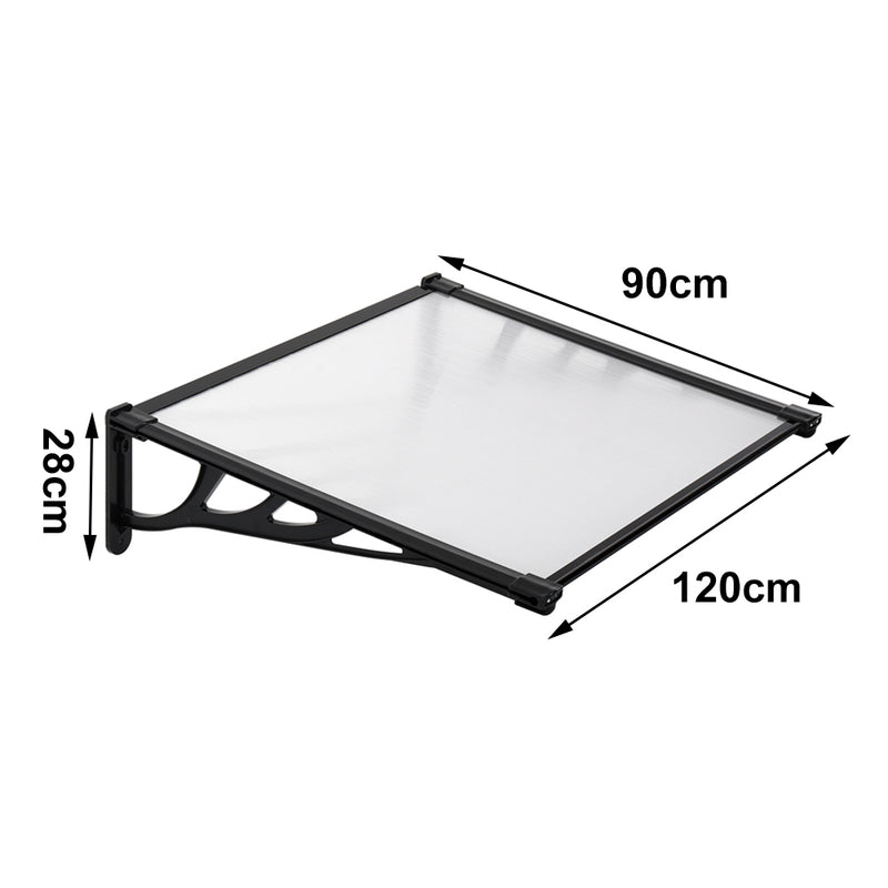 Breeins Door Window Awning Canopy Rain Cover