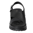 Open Toe Heeled Sandals - Black