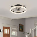 Cottonfy UK Luxury Ceiling Fan Light with Crystals