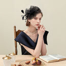 Black Vintage Style Fashion Fascinators