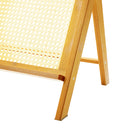 Livingandhome Small Bamboo End Table