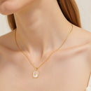 Exquisite Letter J Pendant Necklace