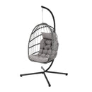 Breeins Hanging Chair with Stand and Cushion