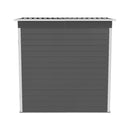 Breeins 4.6 X 6FT Outdoor Metal Pent Roof Garden Storage Shed