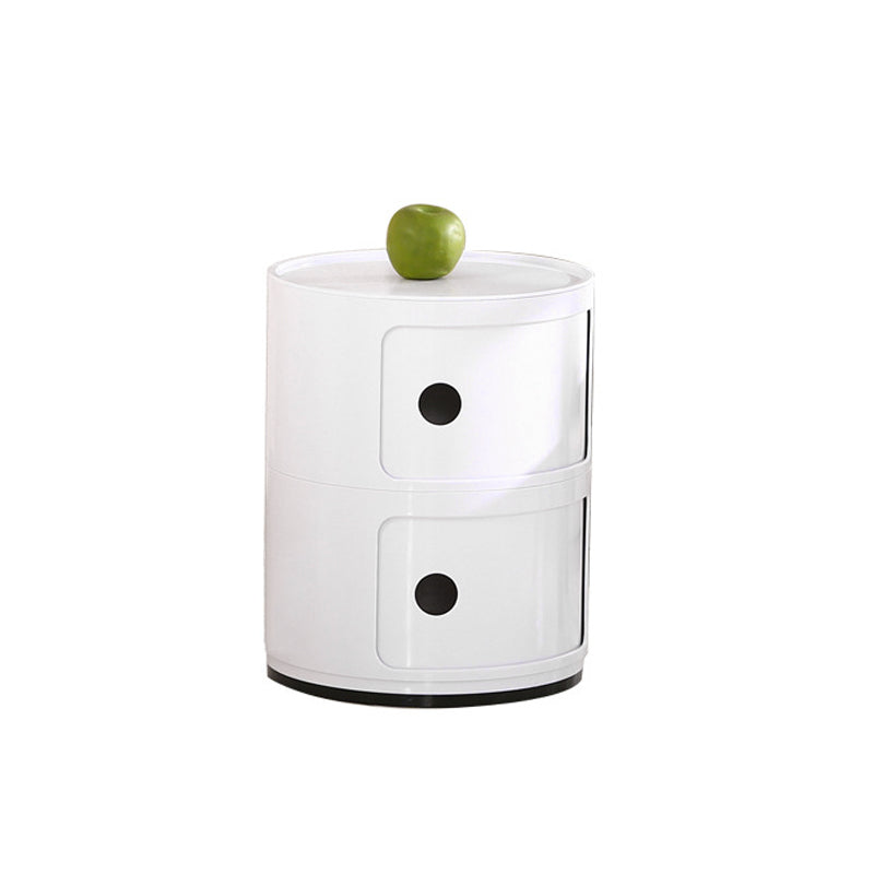 Lifeideas 2-Tier Compact Cylindrical Drawer Storage Unit