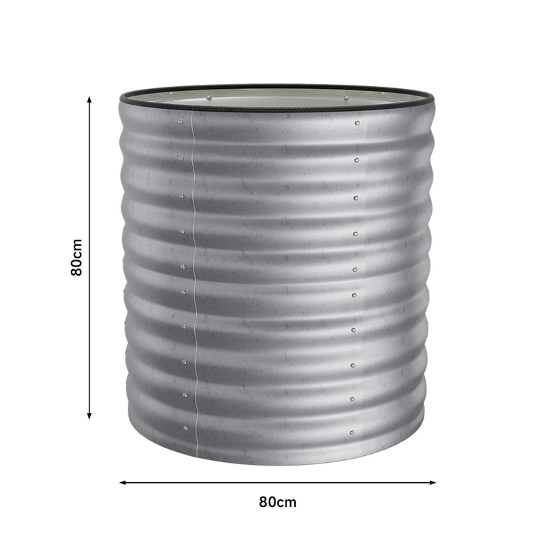 Breeins Weather Resistant Round Raised Garden Bed