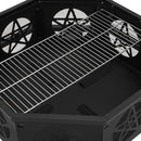Breeins Heavy Duty Wood Burning Octagonal Fire Pit