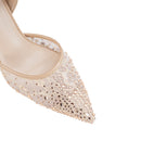 Elegant Slingback Stiletto Heels - Nude