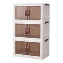 Lifeideas 3-Tier Double-door Desk Organizer Storage Box