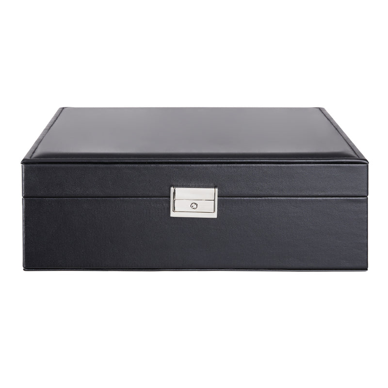Sheonly Double Tier Travel Jewelry Storage Box