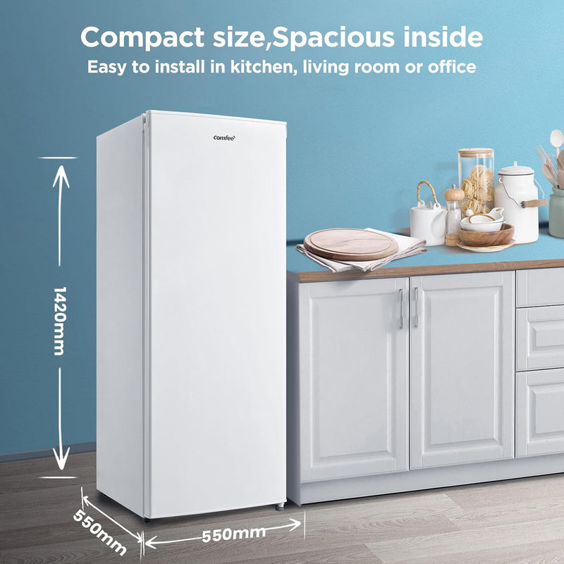 COMFEE 160 Litre Freestanding Upright Freezer