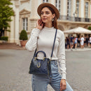 Modishion Fashion PU Leather Handbag with Adjustable Strap