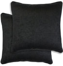 Enhanced Living Pair of Vogue Textured Cushion Covers - 43x43cm - Cases Only