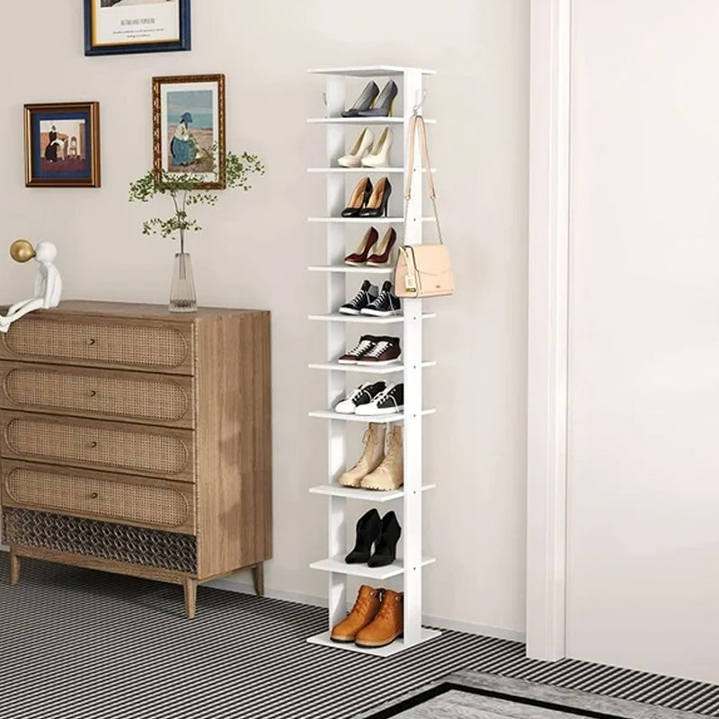 Lifeideas Contemporary 10-Tier Household Space Saving Shoe Rack