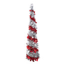 Lifeideas 5ft Pop-Up Decorative Tinsel Tree