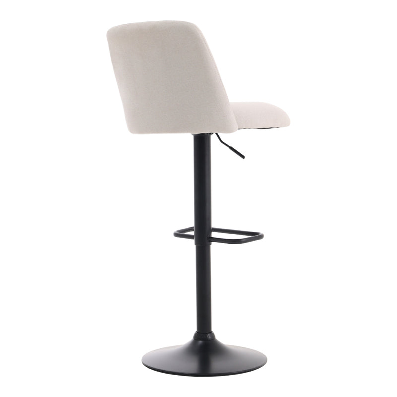 Livingandhome Pair of Swivel Counter Stools with Cushion