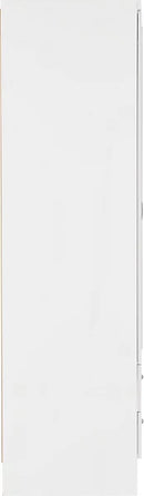 NEVADA 6 DOOR 2 DRAWER WARDROBE - WHITE GLOSS