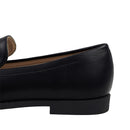 Casual Closed Toe Slip-on Horsebit PU Loafer - Black