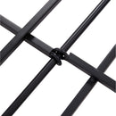 Breeins 5Pcs Outdoor Metal Garden Fences