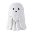Ghost Holding Heart Resin Ornament