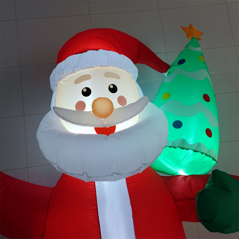 Lifeideas Christmas Inflatable Decoration with LED Lights