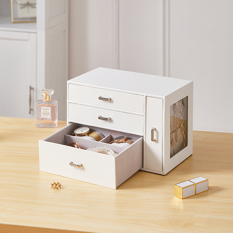 Sheonly Jewellery Box Organizer with Display Window