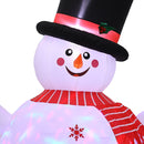 Lifeideas 1.8M Inflatable Snowman for Christmas Decoration
