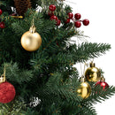 Lifeideas 2-Pack Artificial Christmas Trees with Decorations and LED Lights